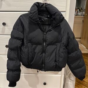 Boohoo Charcoal Puffer Jacket